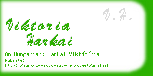 viktoria harkai business card